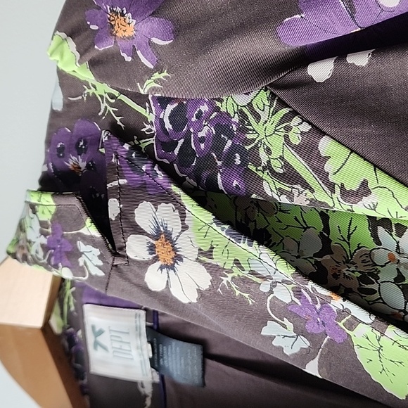 Vintage DEPT Floral Cropped Tie Sleeves Summer Blazer Jacket - Picture 5 of 9